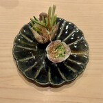 鮨 田中 - 鰯の磯辺巻き