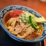 節系とんこつらぁ麺　おもと - 