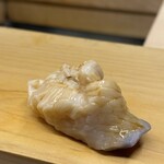 鮓 錦の秋 - 黒北寄貝（北海道　長万部）