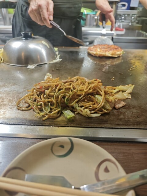 Okonomiyaki Kiji Honten, Osaka, Japan