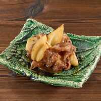 金澤美人れんこんと黒毛和牛の山椒七味炒め