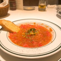 ウルフギャング・ステーキハウス 六本木 - 冷製ガスパチョ