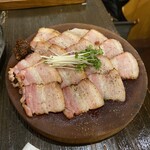 燻縁×鉄板ビストロ ラクガキ - 