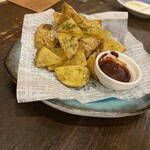 燻縁×鉄板ビストロ ラクガキ - 