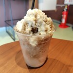 ドライブイン奥松阪 - ほうじ茶かき氷