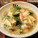 創作中華しぇんろん - 限定 海鮮あんかけ塩ラーメン