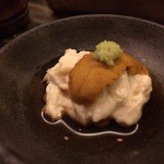 刺身湯葉　生雲丹