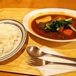 丸木舟 - 1日限定3食 スープカレー 山の幸