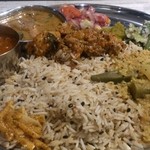 ゼロワンカレー - 南インド定食 タマリンドライス 10月2回目