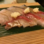 金田中 草 - 関鯖薄造り