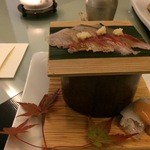 金田中 草 - 関鯖薄造り