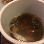 金田中 草 - 秋の沢煮椀　山形天然雑茸