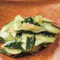 キューリの和え物 ガーリック風味