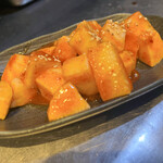 長芋のキムチ和え