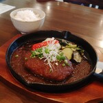 みのりキッチン - 蔵王山麓ハンバーグ和風おろしソース