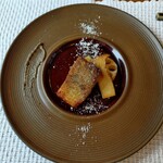 カーサ ディ ブゥ - お魚メイン　鯵のパン粉焼き