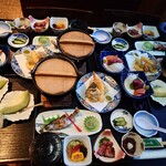 平庭山荘 - 晩餉