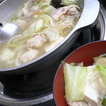 どすこい酒場玉海力 - ちゃんこ鍋（塩）