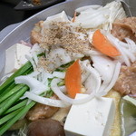 どすこい酒場玉海力 広尾本店 - ちゃんこ鍋（塩）