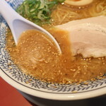 丸源ラーメン - スープ
