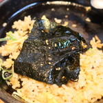 丸源ラーメン - のりオンザチャーハン♪