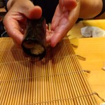 すし処 みや古分店 - くりから巻き