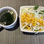 ポポラーレネオ - サラダとスープ