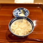 銀座 きた川 - ◾️アサリと新生姜のあんかけ