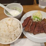 牛たん料理 閣 - たん焼き定食3,740円