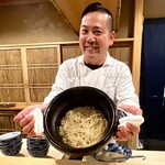 銀座 きた川 - ◾️アサリと新生姜のあんかけ