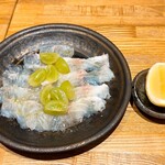 洋食 おがた - メイチ鯛のカルパッチョ　シャインマスカット