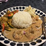 カリー河 - 2種あいがけ