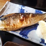 居酒屋 肴とり - サバ塩焼き