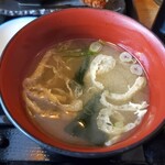 居酒屋 肴とり - 味噌汁
