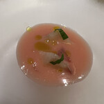 mærge - 桃のガスパチョ