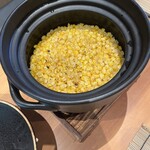 来人喜人　はぎ原 - コーンご飯