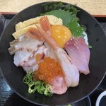 魚食堂たわら - 海鮮丼1,200円