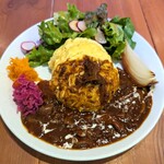 マザームーンカフェ - オムハヤシライスプレート1,749円