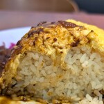 マザームーンカフェ - 中はジンジャーライス