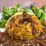 マザームーンカフェ - オムハヤシライス