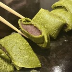 月島もんじゃ こぼれや - 完成です♪美しい！