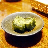 かに道楽 新宿本店 - 抹茶蕨餅