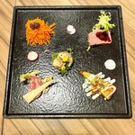 VIDRIO - タパス5種盛合わせ