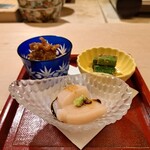 割烹 龍馬 - 旬の前菜盛り合わせ
