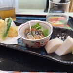 築地薮そば - おつまみ3種