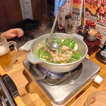 元祖もつ鍋もつ焼き楽天地 - 