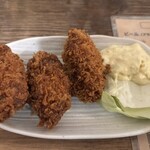 立ち飲み やみー - カキフライ250円　まじかよ(≧∀≦)