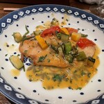 カデルムーロ - 鯛と夏野菜　フレンチタラゴン香るバタリーなソースが最高