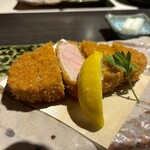 とんかつ食房 厚○ - 厚切りロースかつ定食