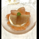 ラ・ロマネ 朝霞 - 桃　スイカのジュレ　byまみこまみこ